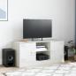 Preview: TV-Schrank Weiß 99x39x44 cm Stahl