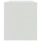 Preview: TV-Schrank Weiß 99x39x44 cm Stahl
