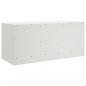 Preview: TV-Schrank Weiß 99x39x44 cm Stahl
