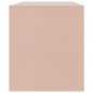 Preview: TV-Schrank Rosa 99x39x44 cm Stahl