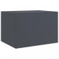Preview: Couchtisch Anthrazit 67x50x44 cm Stahl