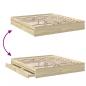 Preview: Bettgestell mit Schubladen Sonoma-Eiche 180x200cm Holzwerkstoff