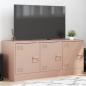 Preview: ARDEBO.de - TV-Schrank Rosa 99x39x44 cm Stahl