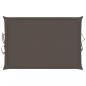 Preview: Sonnenliegen-Auflage Taupe 186x58x3 cm Oxford-Gewebe