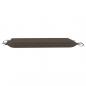Preview: Sonnenliegen-Auflage Taupe 186x58x3 cm Oxford-Gewebe
