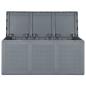 Preview: Gartenbox Grau PP Rattan 270 L