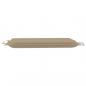 Preview: Sonnenliegen-Auflage Beige 186x58x3 cm Oxford-Gewebe