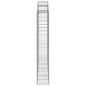 Preview: Gabionen mit Hochbogen 5 Stk. 200x30x180/200cm Verzinktes Eisen