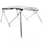 Preview: 3-Bow Bimini-Top mit Mesh-Seitenteilen 183x(154-167)x137 cm