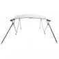 Preview: 3-Bow Bimini-Top mit Mesh-Seitenteilen 183x(154-167)x137 cm