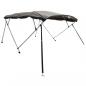 Preview: 3-Bow Bimini-Top mit Mesh-Seitenteilen 183x(154-167)x137 cm
