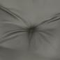 Preview: Niedriglehner-Auflagen 2 Stk. Dunkelgrau 100x50x7 cm Stoff