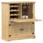 Preview: ARDEBO.de - Weinschrank Corona 97x45x114 cm Massivholz Kiefer
