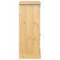 Preview: Weinschrank Corona 97x45x114 cm Massivholz Kiefer