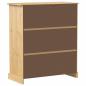 Preview: Weinschrank Corona 97x45x114 cm Massivholz Kiefer