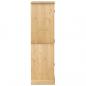 Preview: Kleiderschrank Corona 76x50x170 cm Massivholz Kiefer