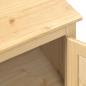 Preview: Kleiderschrank Corona 76x50x170 cm Massivholz Kiefer