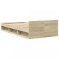 Preview: Bettgestell mit Schublade Sonoma-Eiche 90x190 cm Holzwerkstoff