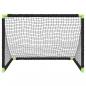 Preview: Fußballtor für Kinder Klappbar Schwarz 90x64x64 cm