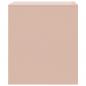 Preview: Nachttisch Rosa 34,5x39x44 cm Stahl
