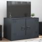 Preview: ARDEBO.de - TV-Schrank Anthrazit 67x39x44 cm Stahl