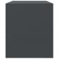 Preview: TV-Schrank Anthrazit 67x39x44 cm Stahl