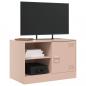 Preview: TV-Schränke 2 Stk. Rosa 67x39x44 cm Stahl