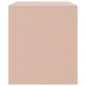 Preview: TV-Schränke 2 Stk. Rosa 67x39x44 cm Stahl