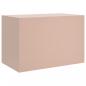 Preview: TV-Schränke 2 Stk. Rosa 67x39x44 cm Stahl