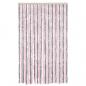 Preview: Fliegenvorhang Silbergrau und Rosa 118x220 cm Chenille