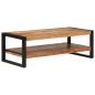 Preview: Couchtisch 120x55x40 cm Massivholz Akazie