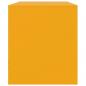 Preview: TV-Schrank Senfgelb 99x39x44 cm Stahl