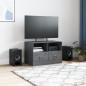 Preview: TV-Schrank Anthrazit 67x39x44 cm Stahl