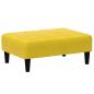 Preview: Fußhocker Gelb 77x55x31 cm Samt