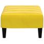 Preview: Fußhocker Gelb 77x55x31 cm Samt