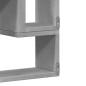 Preview: Wandregal Betongrau 96x12x64 cm Holzwerkstoff