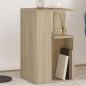 Preview: Beistelltisch Sonoma-Eiche 35x35x60 cm Holzwerkstoff