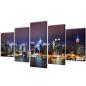 Preview: Bilder Dekoration Set New York in Farbe 200 x 100 cm