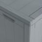 Preview: Garten-Aufbewahrungsbox 270 L Grau PP Rattan