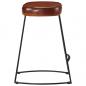 Preview: Barhocker 2 Stk. Dunkelbraun 40x29,5x53 cm