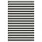 Preview: ARDEBO.de - Zeltteppich Anthrazit und Weiß 400x800 cm HDPE