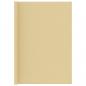 Preview: ARDEBO.de - Zeltteppich Beige 250x200 cm HDPE