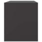 Preview: TV-Schrank Schwarz 67x39x44 cm Stahl