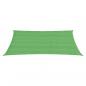 Preview: Sonnensegel 160 g/m² Rechteckig Hellgrün 2,5x5 m HDPE