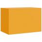Preview: TV-Schrank Senfgelb 67x39x44 cm Stahl