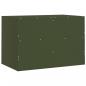 Preview: TV-Schrank Olivgrün 67x39x44 cm Stahl