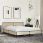 Preview: Bettgestell Sonoma-Eiche 150x200 cm Holzwerkstoff und Metall