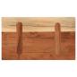 Preview: Tischplatte 60x20x2,5 cm Rechteckig Massivholz Akazie