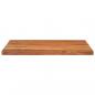 Preview: Tischplatte 90x80x2,5 cm Rechteckig Massivholz Akazie