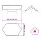 Preview: Tarp Blau 500x294 cm Wasserdicht